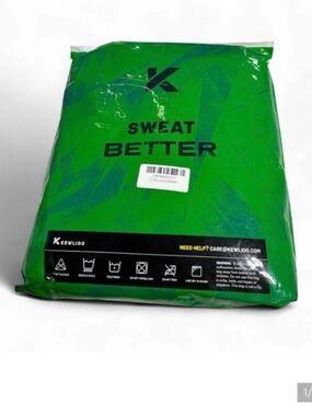 KEWLIOO 'SWEAT BETTER' Green Performance gear